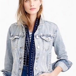 J. Crew Light Blue Denim Jacket